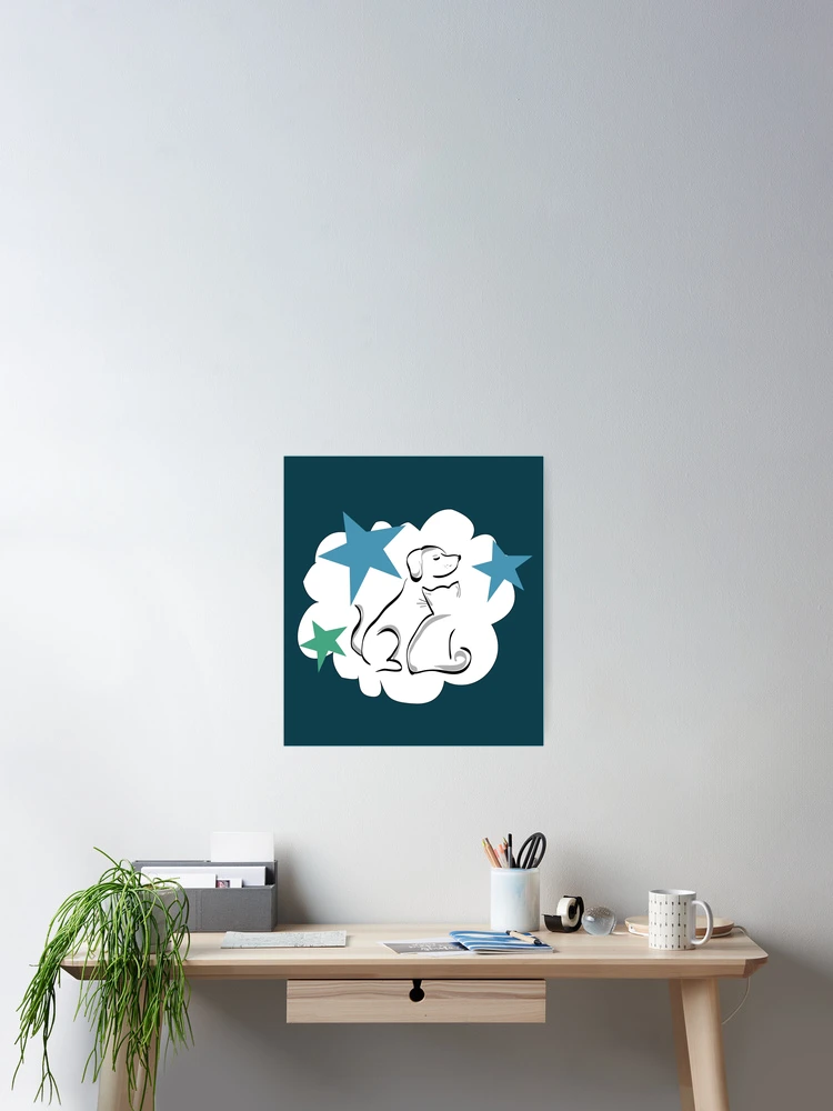 Thumbnail 2 of 3, Poster, Dog and cat designed and sold by RipaDesign.