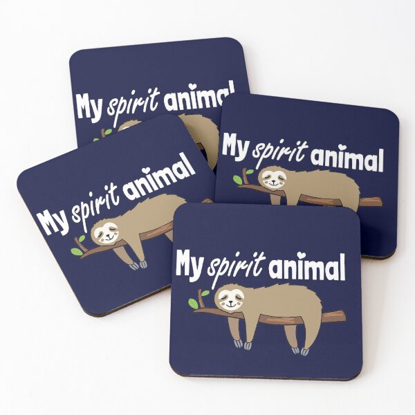 Item preview, Sloth Is My Spirit Animal designed and sold by Vladan Seva.