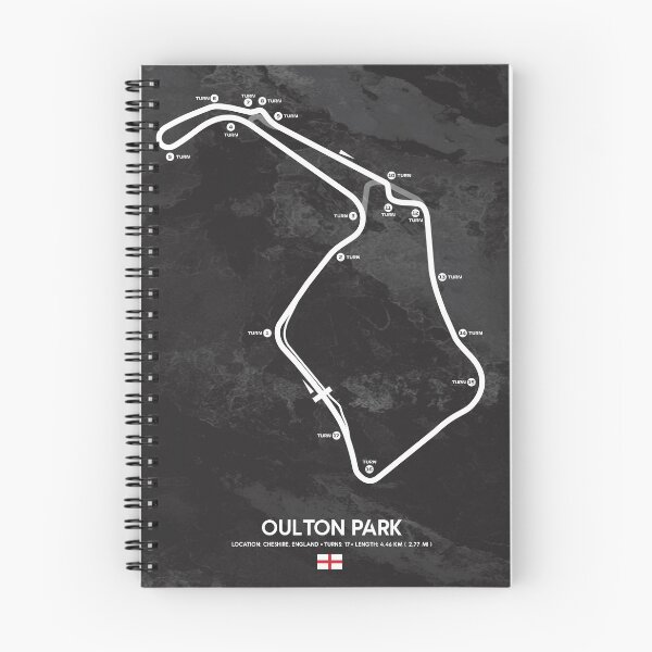 Item preview, Oulton Park Grand Prix Circuit designed and sold by Tracksters.