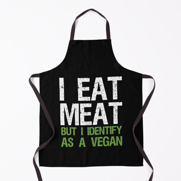 Item preview, I Eat Meat But I Identify As A Vegan: vegetables style For veggie lover designed and sold by Houssemanthony.