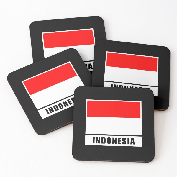 Item preview, Indonesia Indonesian flag flag designed and sold by GeogDesigns.