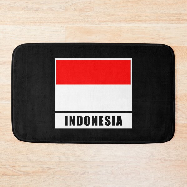Item preview, Indonesia Indonesian flag flag designed and sold by GeogDesigns.