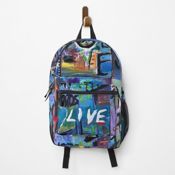Item preview, Double Cross, abstract acrylic designed and sold by Art With Impact – Statement Art & Apparel for Deep Thinkers.