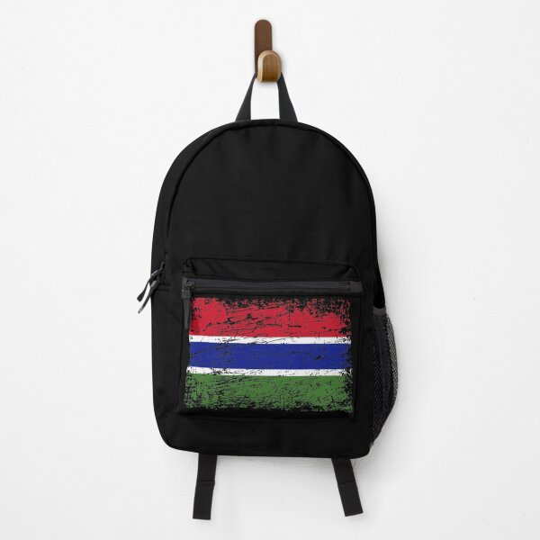 Item preview, Gambia Gambian flag flag designed and sold by GeogDesigns.