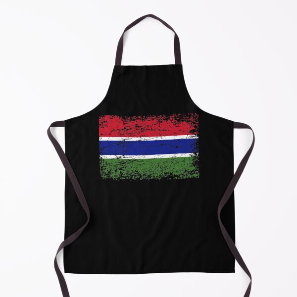 Artikelvorschau, Gambia gambianisch Flagge Fahne entworfen und verkauft von GeogDesigns.