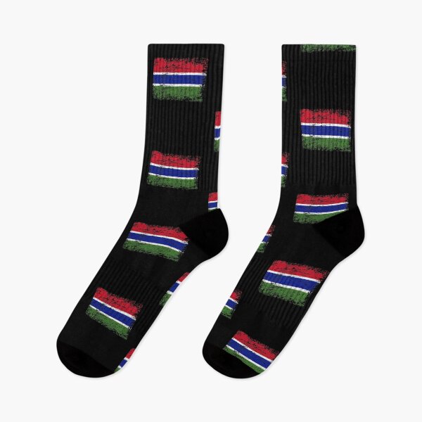 Item preview, Gambia Gambian flag flag designed and sold by GeogDesigns.