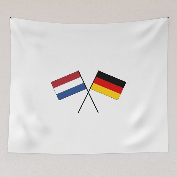 Item preview, German-Dutch friendship banner flag designed and sold by GeogDesigns.