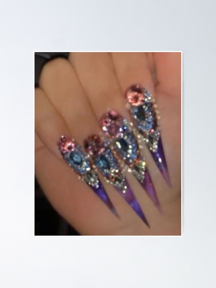 Cardi B's most blinged-out, crazy nails | MamasLatinas.com