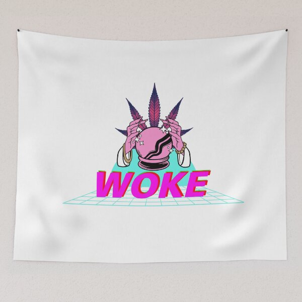 Item preview, Woke | Spiritual Awakening | Smart Successful Stoner | We Are The Universe designed and sold by AlfaEcho.