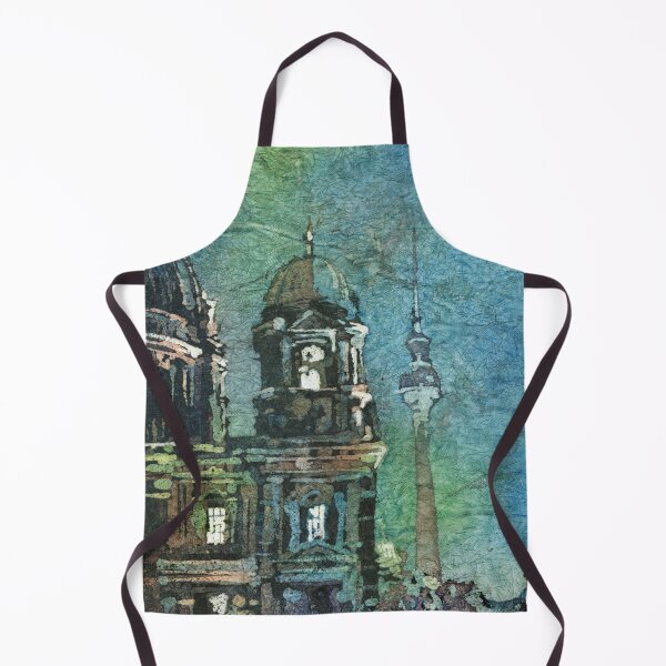 Item preview, Berlin Cathedral (Berliner Dom) fine art watercolor painting-Germany. Watercolor painting of Berlin Cathedral designed and sold by rfoxphoto.