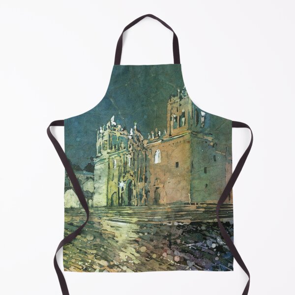 Item preview, Cusco Cathedral on the Plaza de Armas at dusk- Peru. Cathedral on Plaza de Armas Incan designed and sold by rfoxphoto.
