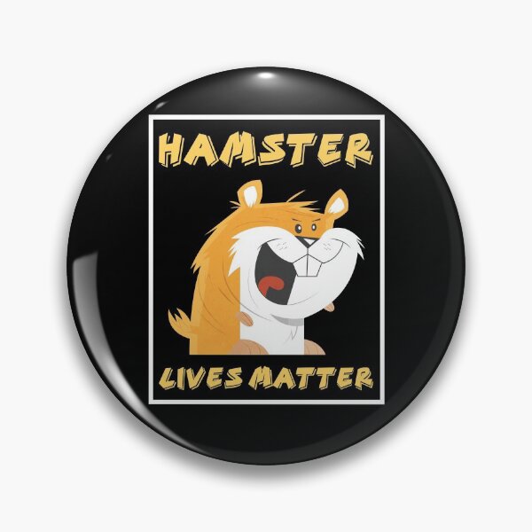 Item preview, Hamster Lives Matter Funny Hamster Lover Pun designed and sold by tomtomd.