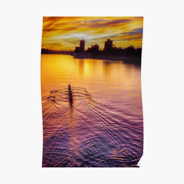 Rowing for Gold Poster