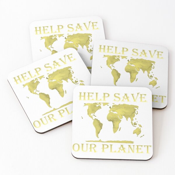 Item preview, Help Save Our Planet, Yellow designed and sold by ChristineShook.