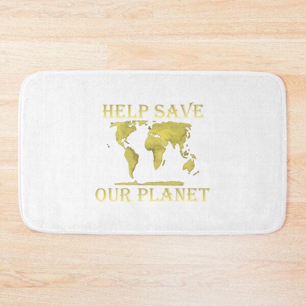 Item preview, Help Save Our Planet, Yellow designed and sold by ChristineShook.