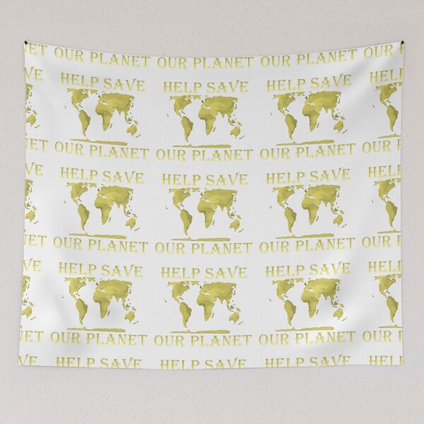Item preview, Help Save Our Planet, Yellow designed and sold by ChristineShook.