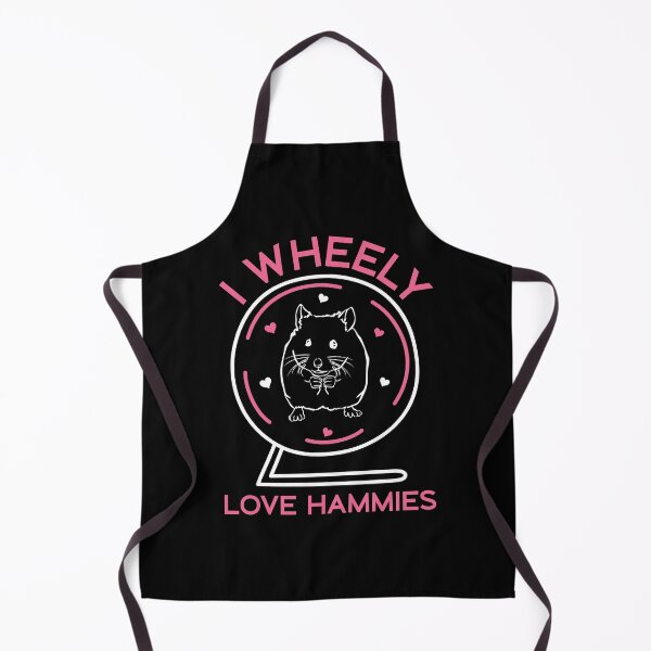 Item preview, I Wheely Love Hammies Funny Hamster Lover Pun designed and sold by tomtomd.