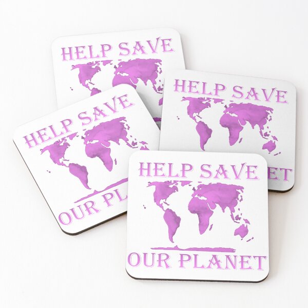 Item preview, Help Save Our Planet, Pink designed and sold by ChristineShook.
