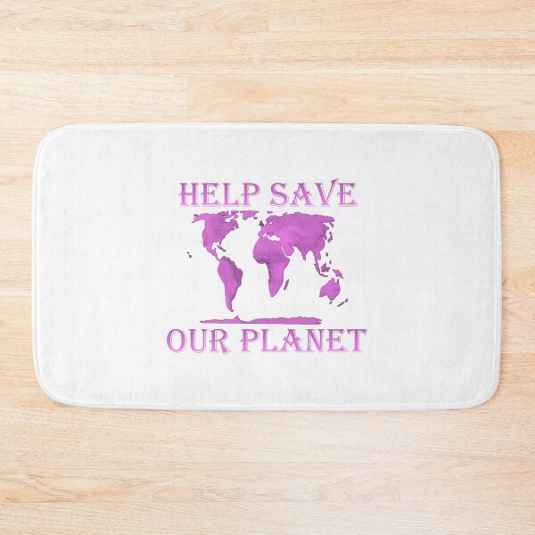 Item preview, Help Save Our Planet, Pink designed and sold by ChristineShook.