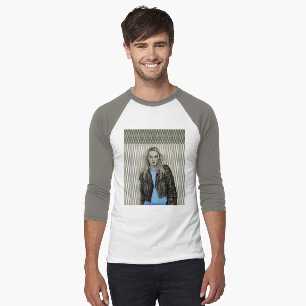 Item preview, Baseball ¾ Sleeve T-Shirt designed and sold by VkCases.