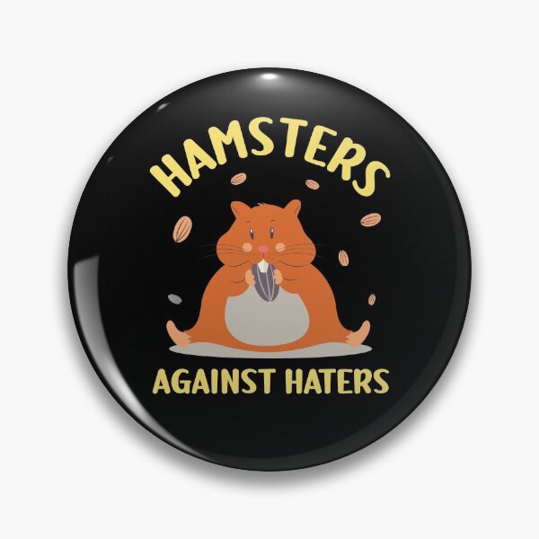 Item preview, Hamsters Against Haters Funny Hamster Lover Pun designed and sold by tomtomd.