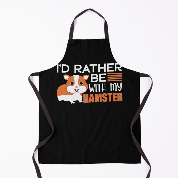 Item preview, I'd Rather Be With My Hamster Funny Hamster Lover Pun designed and sold by tomtomd.