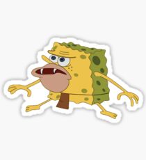 Caveman Spongebob Sticker