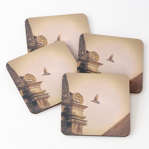 Item preview, Pidgeons on a church designed and sold by cerberusart.