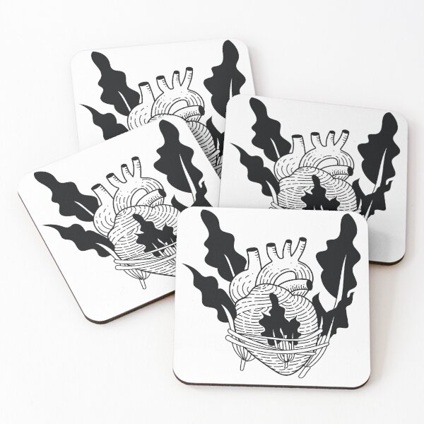 Item preview, Corazón negro designed and sold by Andrea Junker.