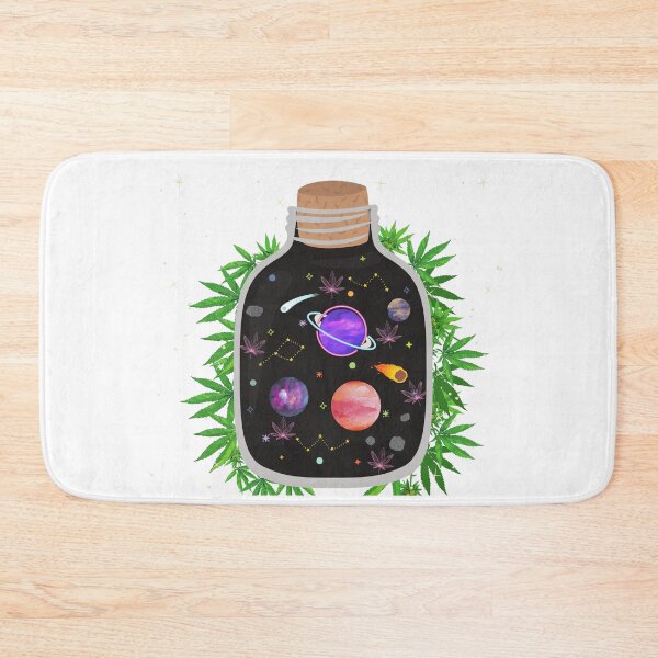 Item preview, Cannabis Galaxy Jar | Spiritual Stoner | Smart Successful Stoner | We Are The Universe designed and sold by AlfaEcho.