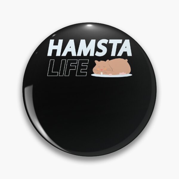 Item preview, Hamsta Life Funny Hamster Lover Pun designed and sold by tomtomd.