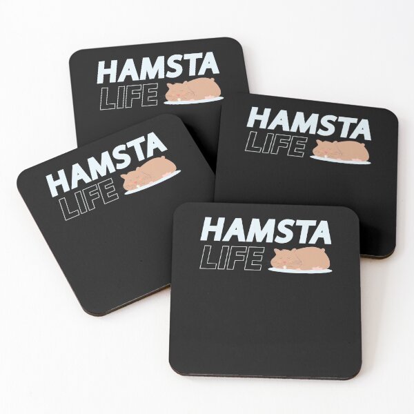 Item preview, Hamsta Life Funny Hamster Lover Pun designed and sold by tomtomd.