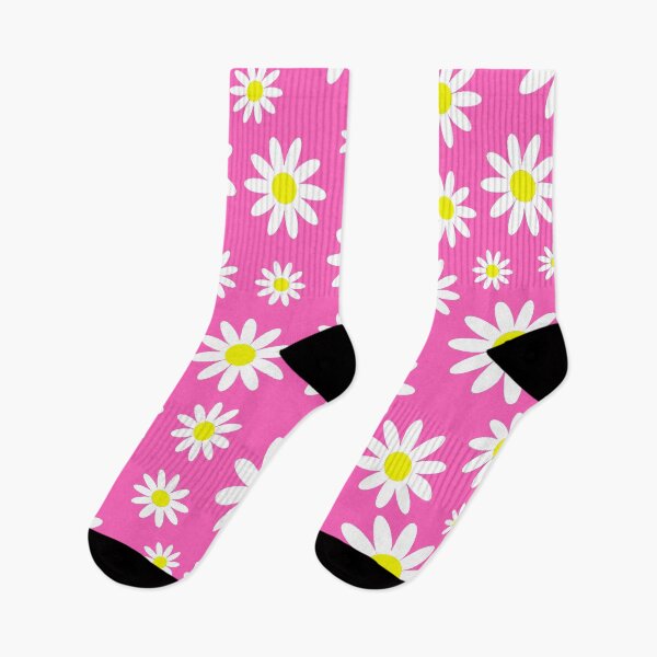 Item preview, pink daisies daisy floral  designed and sold by Gossip Rag.