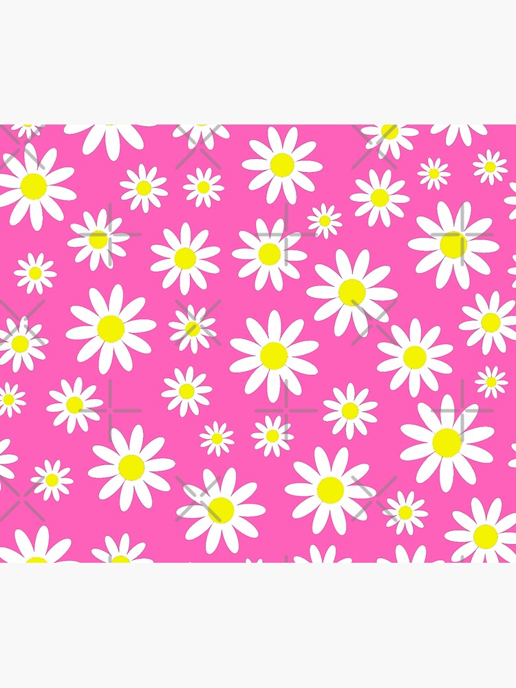 pink daisies daisy floral by gossiprag