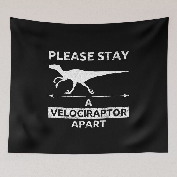 Item preview, Velociraptor Gift Please Stay A Velociraptor Apart designed and sold by leofel.