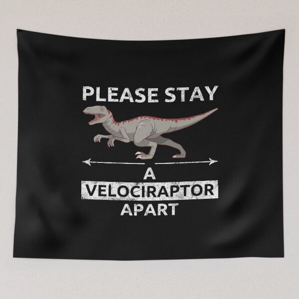 Item preview, Velociraptor Gift Please Stay A Velociraptor Apart designed and sold by leofel.