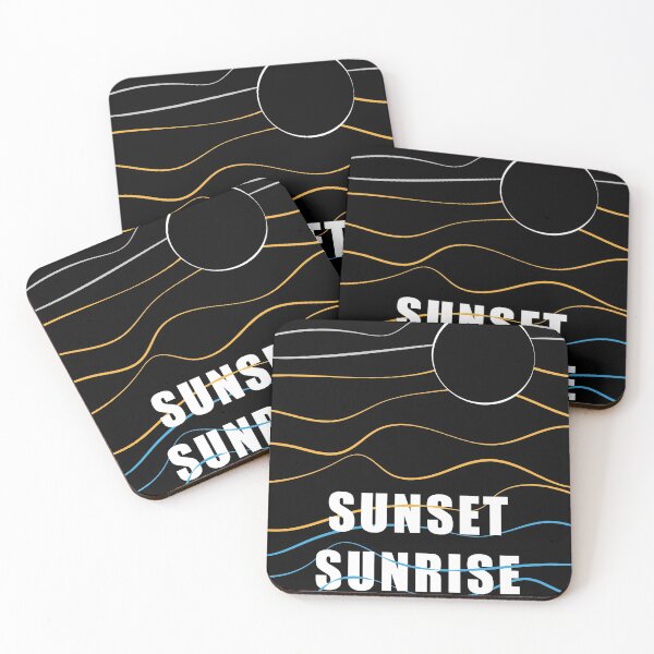 Item preview, Sunset Sunrise T-shirt design designed and sold by Mohamed  Al A'sar.