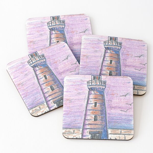 Item preview, Lighthouse in oil pastel designed and sold by DebTheZeb.