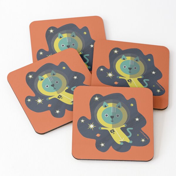 Item preview, Space Cat Meow  designed and sold by Latoblooms.