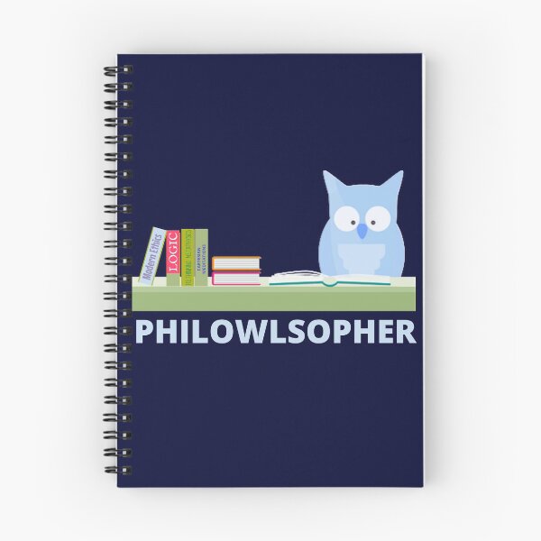 Item preview, Philosopher owl reading designed and sold by DesignsofNote.