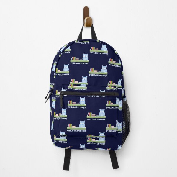 Item preview, Philosopher owl reading designed and sold by DesignsofNote.