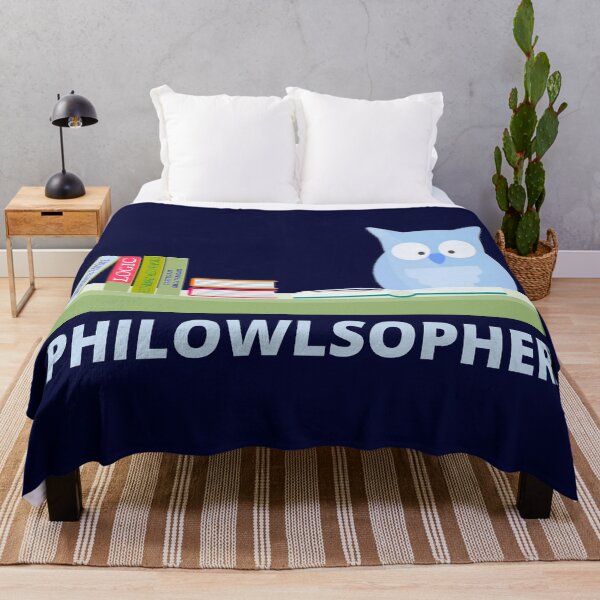 Item preview, Philosopher owl reading designed and sold by DesignsofNote.