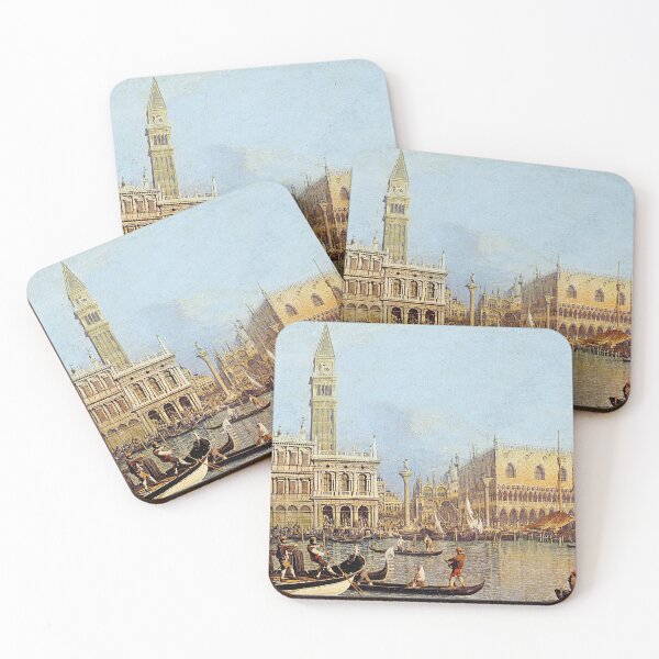 Item preview, View of the Ducal Palace in Venice - Canaletto designed and sold by brushandframes.
