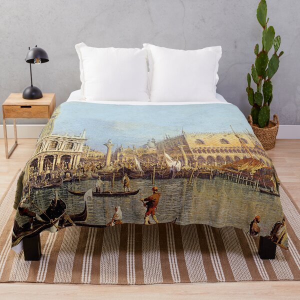 Item preview, View of the Ducal Palace in Venice - Canaletto designed and sold by brushandframes.