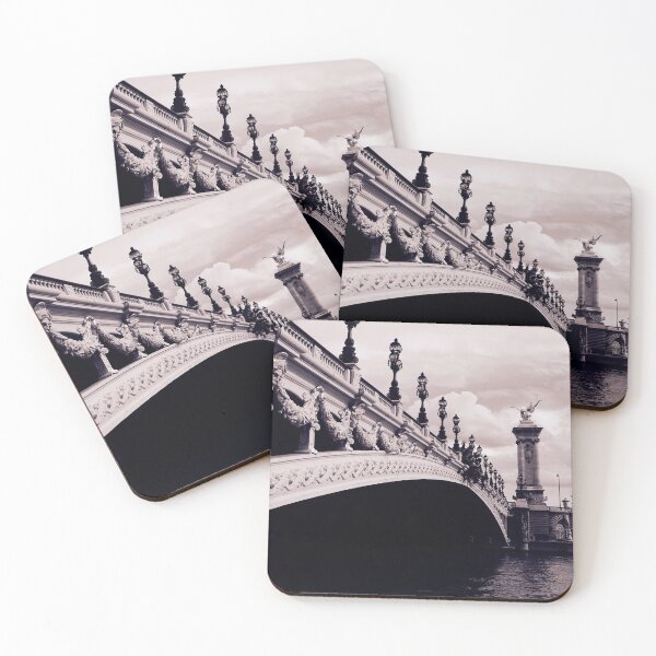 Item preview, Elegant Bridge in Paris - Historical Architecture in France designed and sold by CarolinaReina.