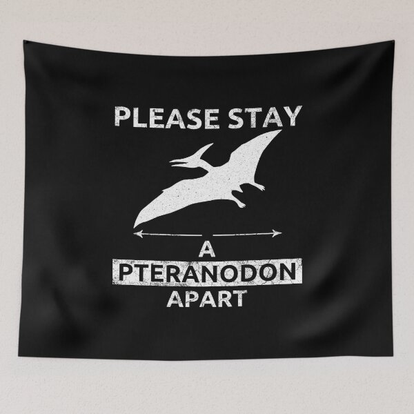 Item preview, Pteranodon Pterosaur Gift Please Stay A Pteranodon Apart designed and sold by leofel.