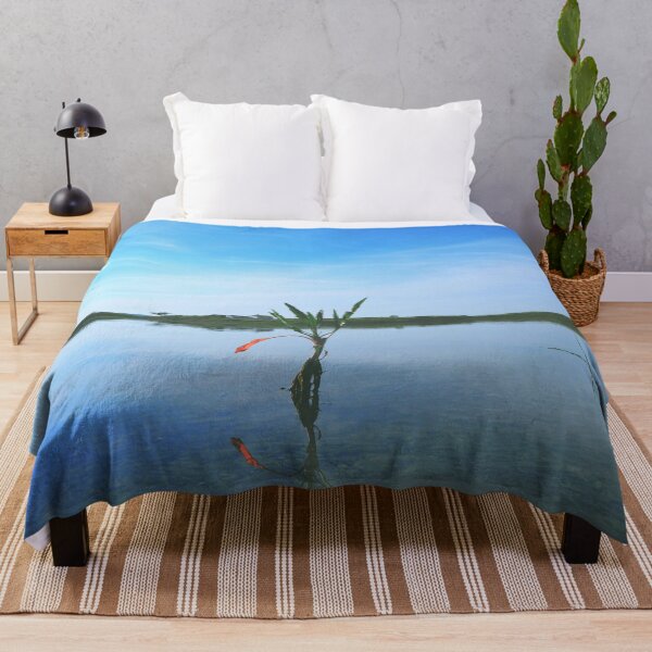 Item preview, Paisaje de reflejo de agua azul designed and sold by Schuva.