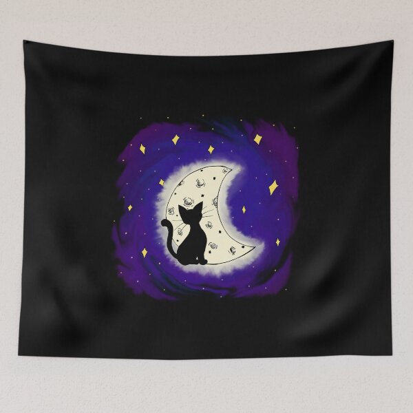 Item preview, Misty Moon Cat designed and sold by CMDoodlez.