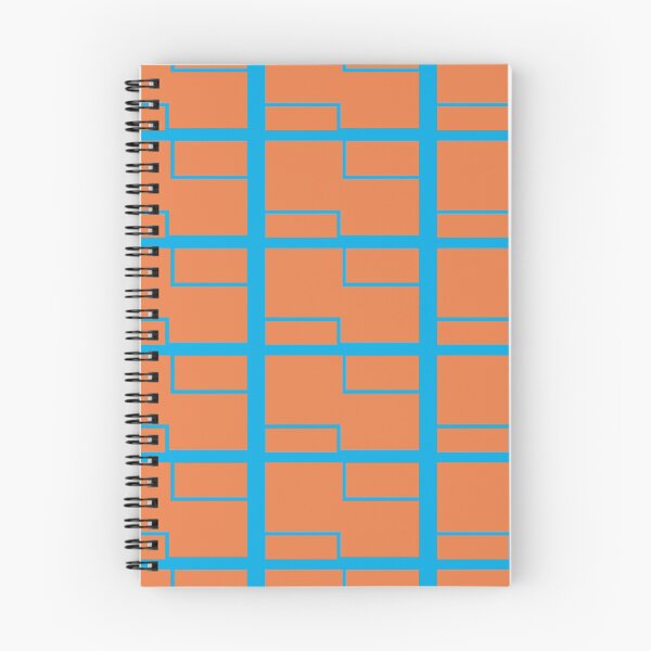 Aperçu de l'œuvre Design bleu et orange créée et vendue par doubleagentzlc.