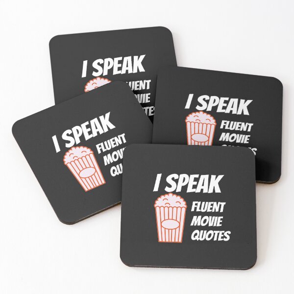 Item preview, I Speak Fluent Movie Quotes designed and sold by kevstore.